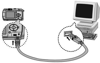 SAMSUNG KENOX A5 - Connection de l'appareil au PC - 1