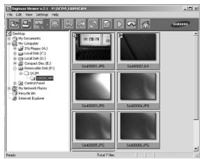 SAMSUNG KENOX CYBER 410 - Configuration du logiciel de l'application - 1