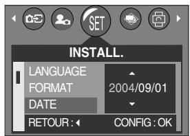 SAMSUNG KENOX CYBER 410 - Configuration de la date - 1