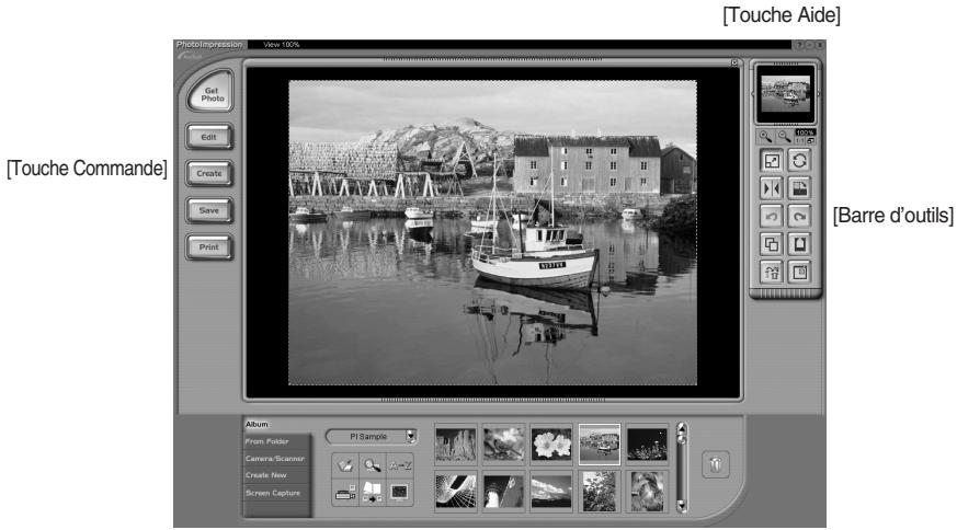 SAMSUNG KENOX CYBER 410 - Utilisation de PhotolImpression - 1