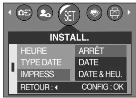 SAMSUNG KENOX CYBER 410 - Impression de la date d'enregistrement - 1