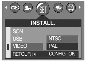 SAMSUNG KENOX CYBER 410 - Sélection d'un type de sortie vidéo - 1