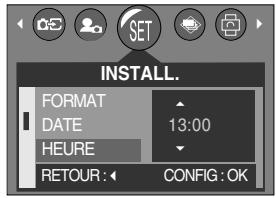 SAMSUNG KENOX CYBER 410 - Paramétrer l'heure - 1