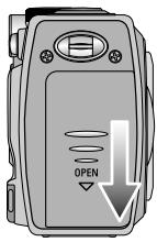 SAMSUNG KENOX D510 - Introduction de la carte mémoire - 1