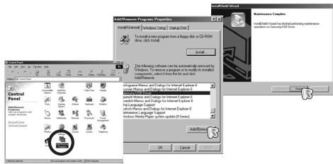 SAMSUNG KENOX S730 - Suppression du pilote USB pour windows 98SE - 2
