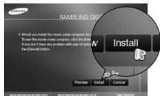 SAMSUNG KENOX S730 - Configuration du logiciel de l'application - 5