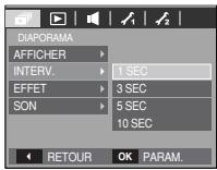 SAMSUNG KENOX S730 - Démarrage du diaporama - 2