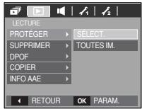 SAMSUNG KENOX S730 - Protection des images - 1