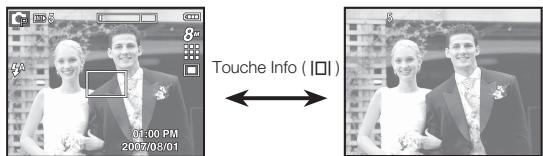 SAMSUNG KENOX S85 - Touche info(□□)/ haut - 1