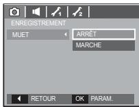 SAMSUNG KENOX S85 - Enregistrer le clip vidéo sans voix - 1