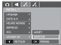 SAMSUNG KENOX S85 - Voyant de la mise au point automatique - 1