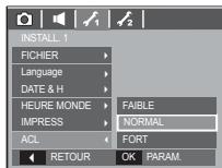 SAMSUNG KENOX S85 - Luminosité LCD - 1