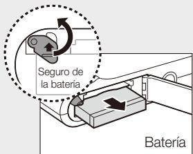 SAMSUNG LANDIAO NV9 - Quitar la bateria y la tarjeta de memoria - 2