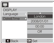SAMSUNG LANDIAO NV9 - Réglage de la date et de l'heure - 1