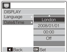 SAMSUNG LANDIAO NV9 - Set the date and time - 1