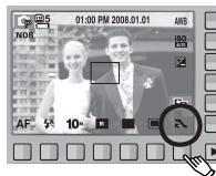 SAMSUNG NV24 HD SILVER - Lorsque vous utilisez l'appareil photo pour la première fois : Touche intelligente - 4