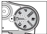 SAMSUNG NV24 HD SILVER - Comment utiliser le mode DUAL IS (Dual Image Stabilization) - 1
