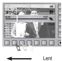 SAMSUNG NV24 HD SILVER - Lorsque vous utilisez l'appareil photo pour la première fois : Touche intelligente - 2