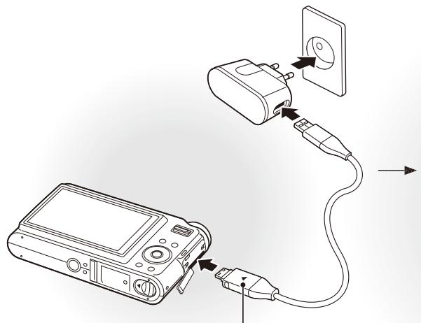 SAMSUNG NV9 - Mise en charge de la batterie - 1
