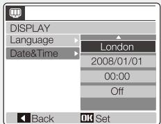 SAMSUNG NV9 - Set the date and time - 1