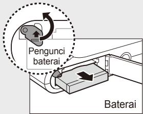 SAMSUNG NV9 - Lepaskan baterai dan kartu memori - 2