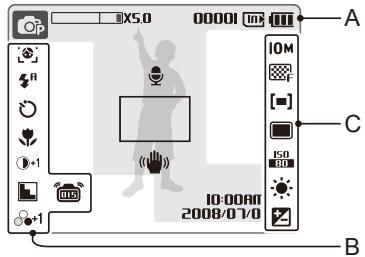 SAMSUNG NV9 - Camera layout - 4