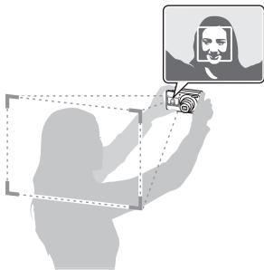 SAMSUNG PL100 - Prenez une photo de vous-même en utilisant l'écran frontal - 1