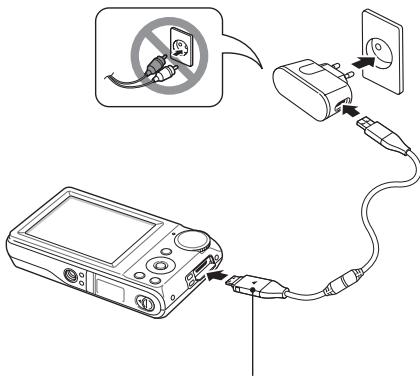 SAMSUNG PL100 - Carregando a bateria - 1