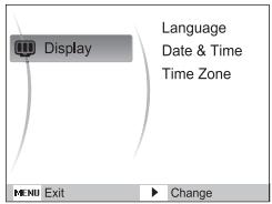 SAMSUNG PL100 SILVER FRONT - Appuyez sur [POWER]. - 2