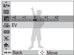 SAMSUNG PL150 - Selecting options - 1