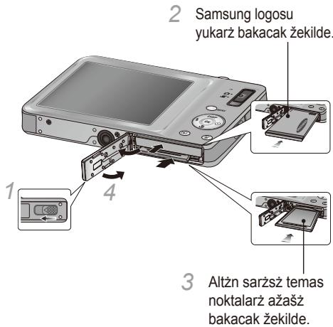 SAMSUNG SAMSUING ST45 - Pili ve hafiza kartini takma - 1