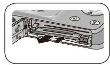 SAMSUNG SAMSUING ST45 - Memasukkan baterai dan kartu memori - 3