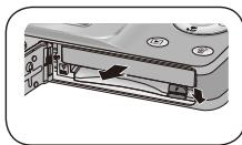 SAMSUNG SAMSUING ST45 - Insertion de la batterie et de la carte mémoire - 1