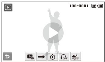 SAMSUNG ST1000 - Démarrer un diaporama - 1