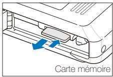 SAMSUNG ST510 - Retrait de la batterie et de la carte mémoire - 1