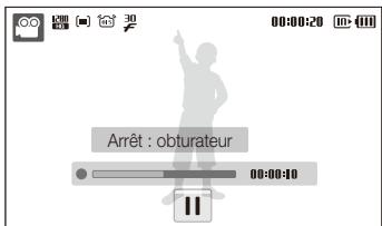 SAMSUNG ST510 - Suspendre l'enregistrement - 1