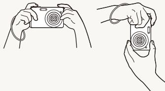 SAMSUNG ST510 - Tenez correctement l'appareil photo. - 1