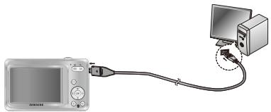 SAMSUNG VLUU ES60 - Transfert de fichiers vers un PC (Windows) - 1