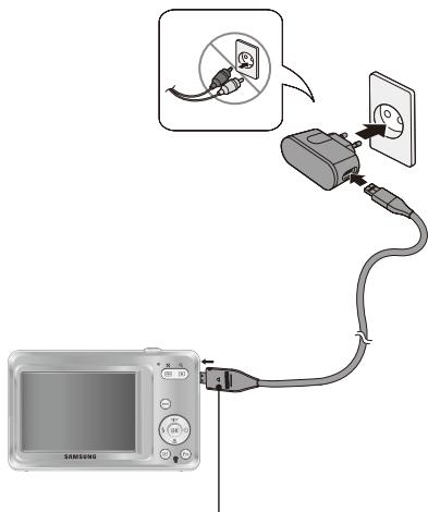 SAMSUNG VLUU ES60 - 電池充電 - 1