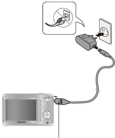 SAMSUNG VLUU ES60 - Mengisi baterai - 1