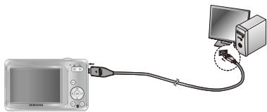 SAMSUNG VLUU ES60 - 將檔案轉移至電腦 (Windows) - 1