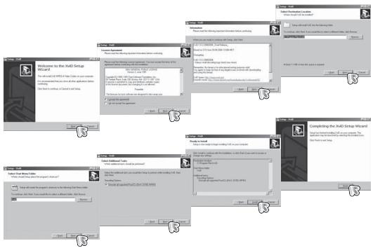 SAMSUNG VLUU I80 - Configuration de l'application - 3