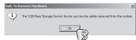 SAMSUNG VLUU I80 - Retrait du disque amovible - 1