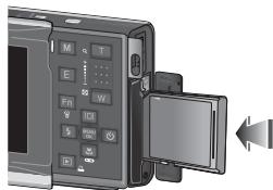 SAMSUNG VLUU I80 - Introduction de la carte mémoire - 1