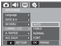 SAMSUNG VLUU I80 - Luminosité LCD - 1