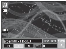 SAMSUNG VLUU I80 - Démarrer le mode mp3/pmp/visu. TXT - 5