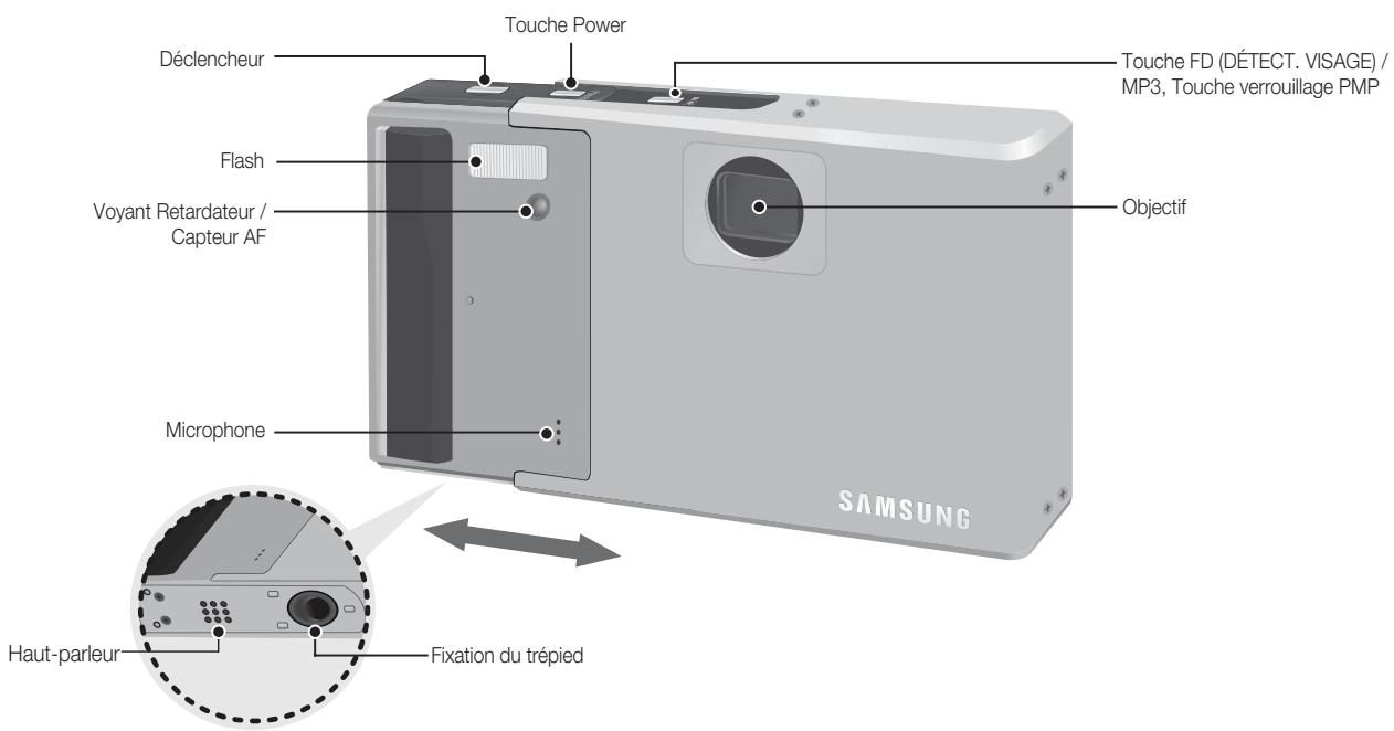 SAMSUNG VLUU I80 - Avant & haut & bas - 1