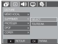 SAMSUNG VLUU I80 - Suppression d'images - 1