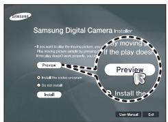 SAMSUNG VLUU I80 - Configuration de l'application - 1