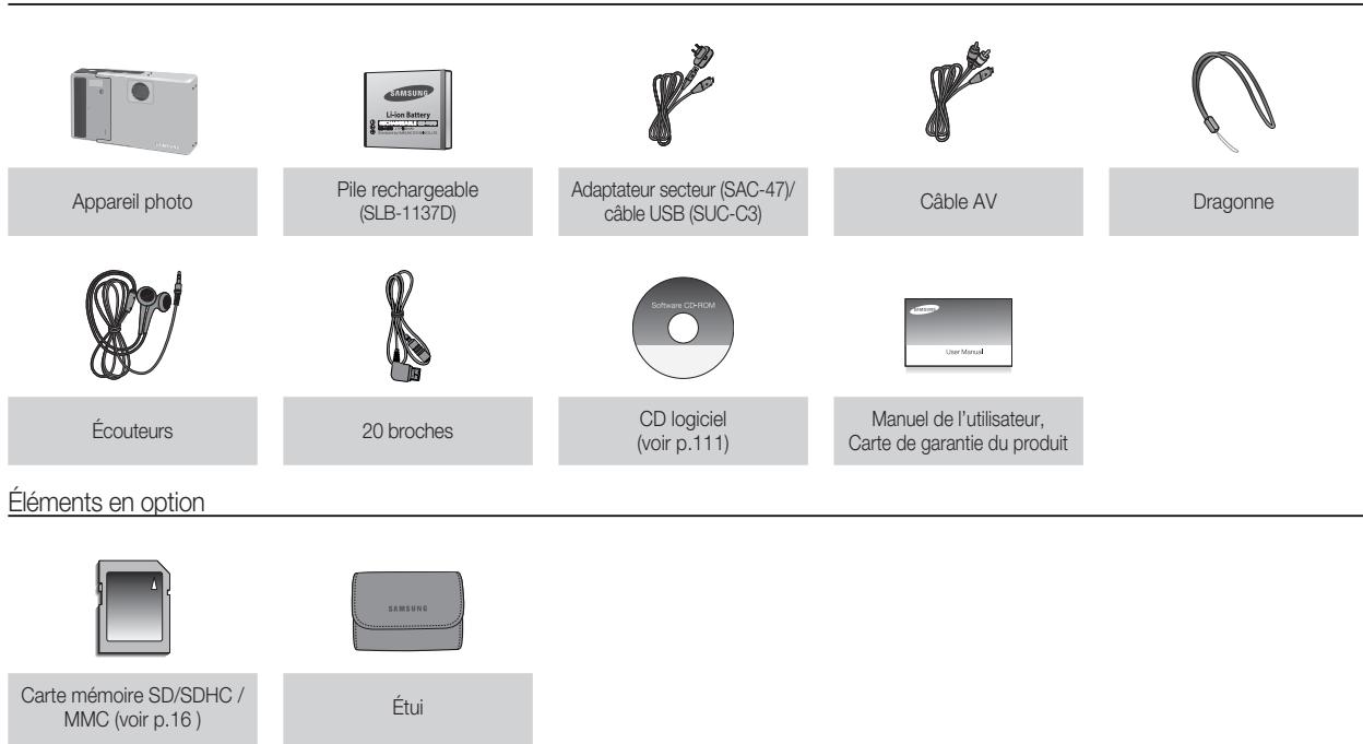 SAMSUNG VLUU I80 - Tableau du système - 1